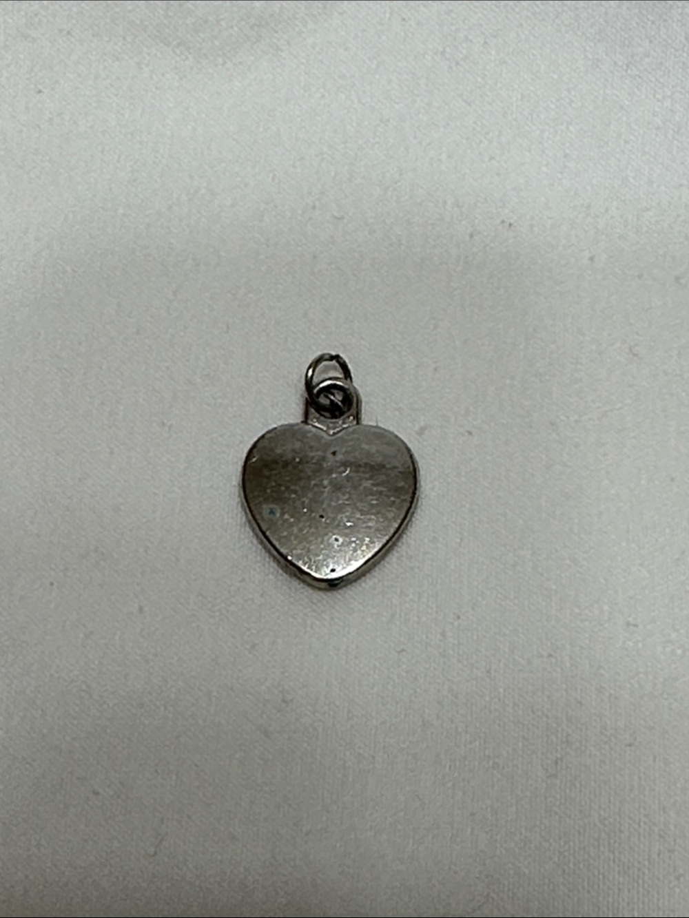 Sterling Silver Heart Charm Pendant - Classic Silver Heart